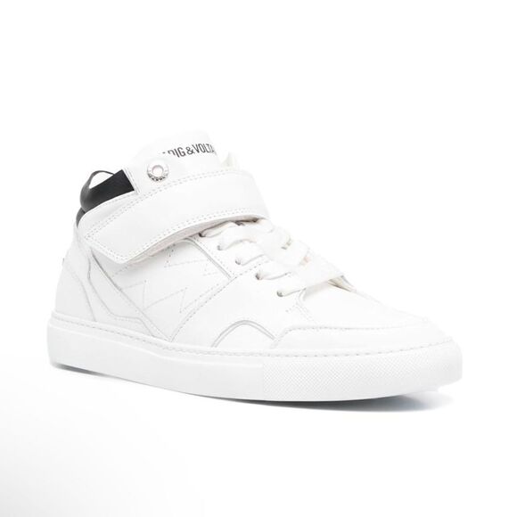 Zadig & Voltaire logo-print touch-strap sneakers NEW  Size 41 - Picture 9 of 14